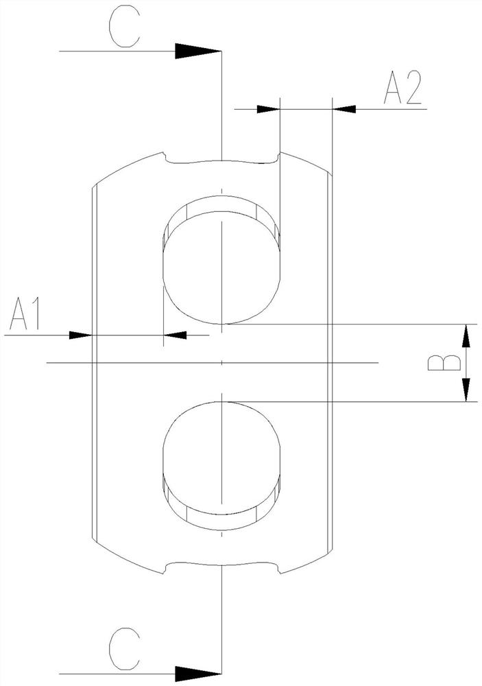 Structural design method of high-strength retainer for ball cage type constant velocity universal joint