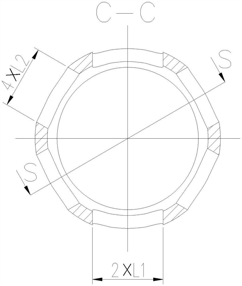 Structural design method of high-strength retainer for ball cage type constant velocity universal joint