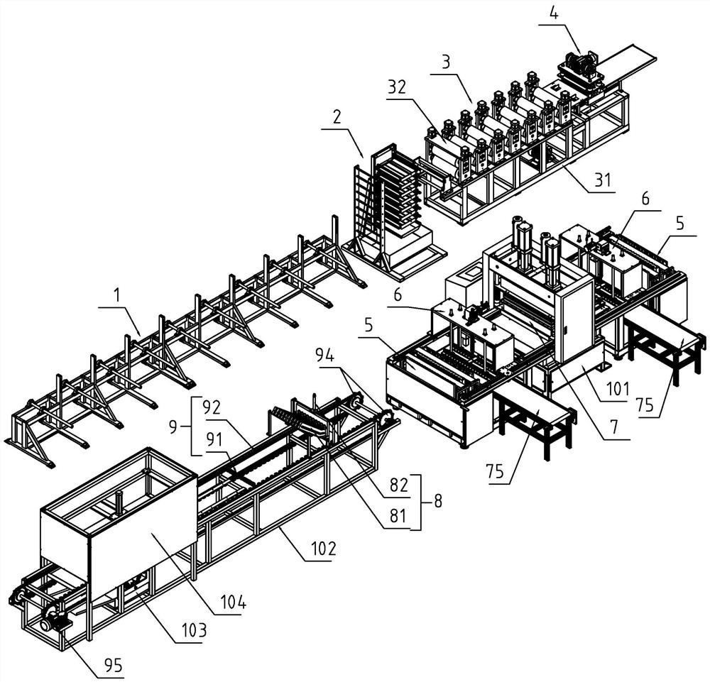 Paper tableware processing equipment