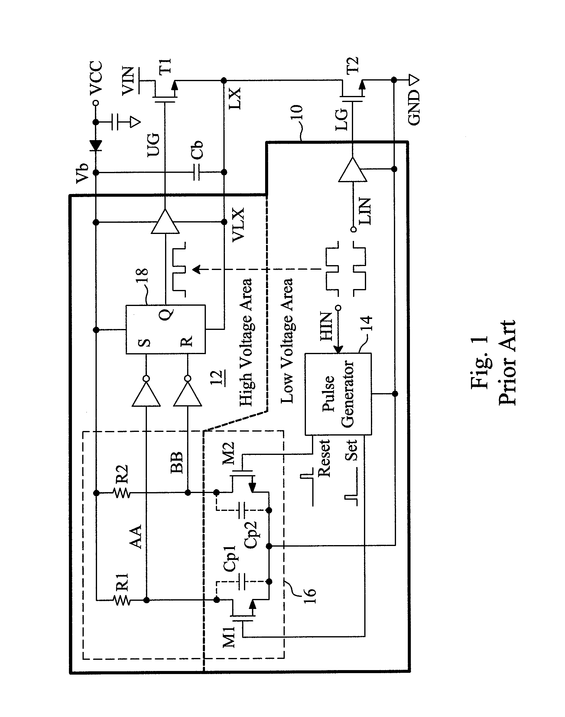 Circuit and method for improving noise immunity of a single-end level shifter in a floating gate driver