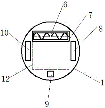 Unmanned aerial vehicle based cleaning robot