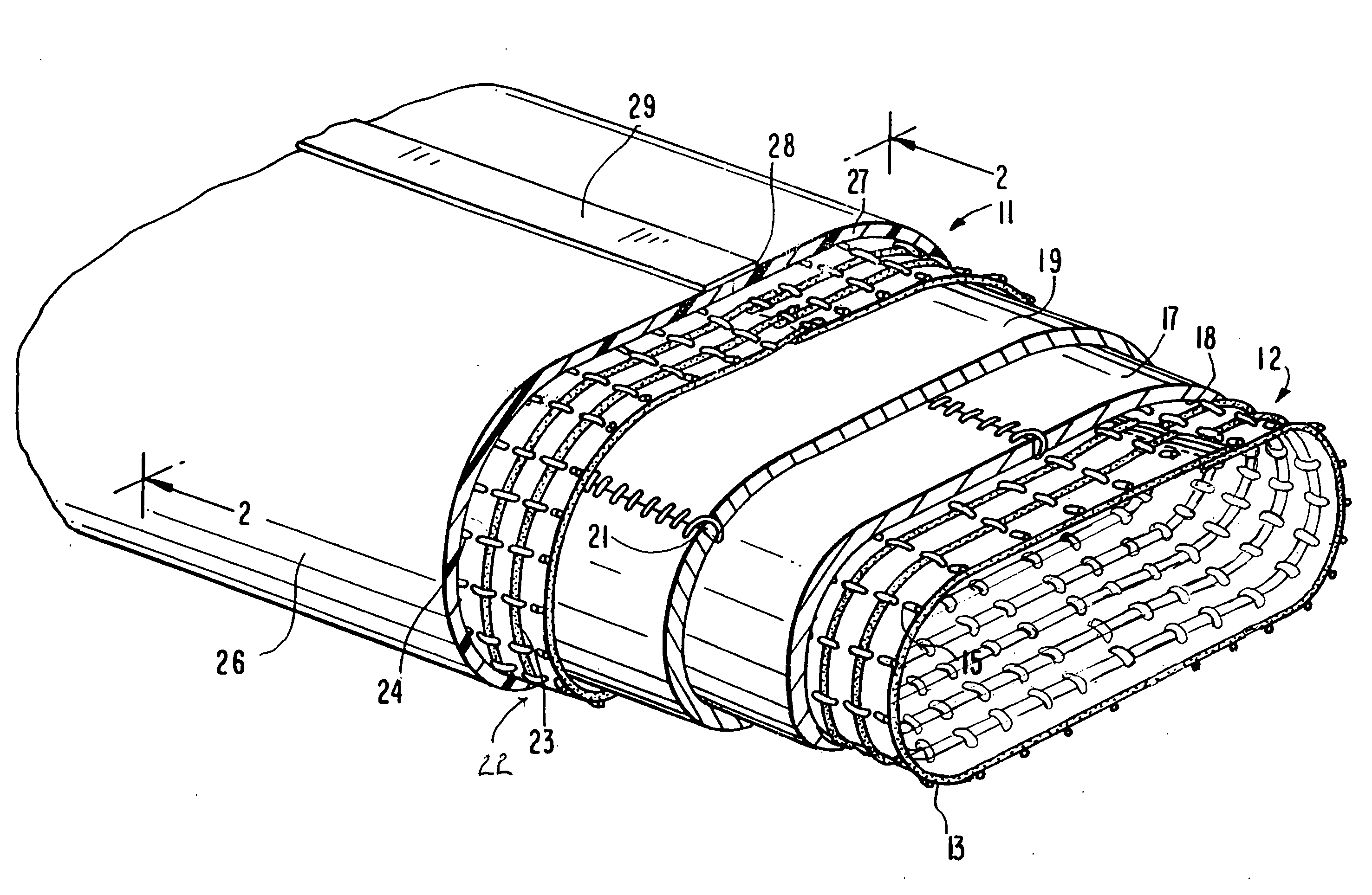 Fiber reinforced composite liner for lining an existing conduit and method of manufacture