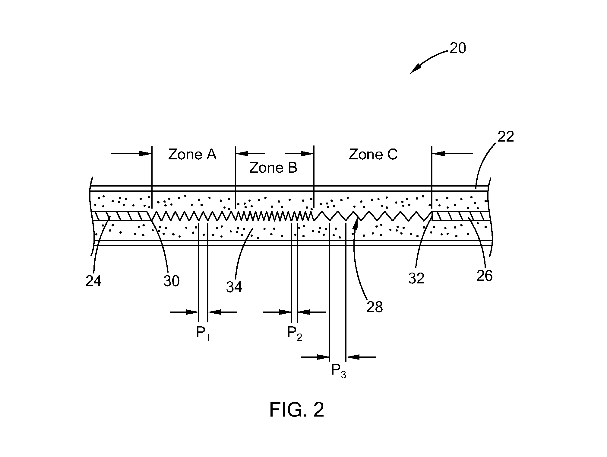 Variable pitch resistance coil heater