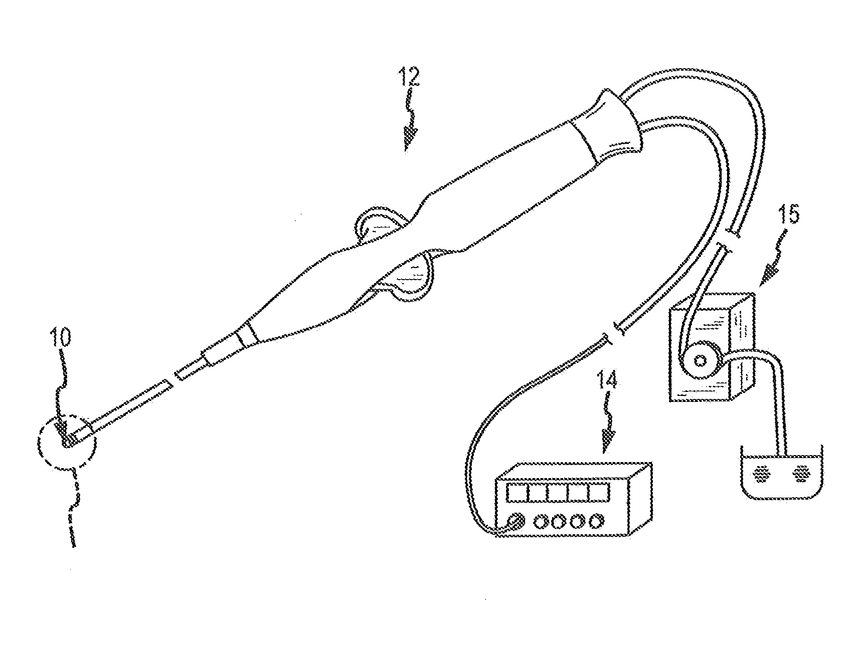 Irrigated ablation catheter having parallel external flow and proximally tapered electrode