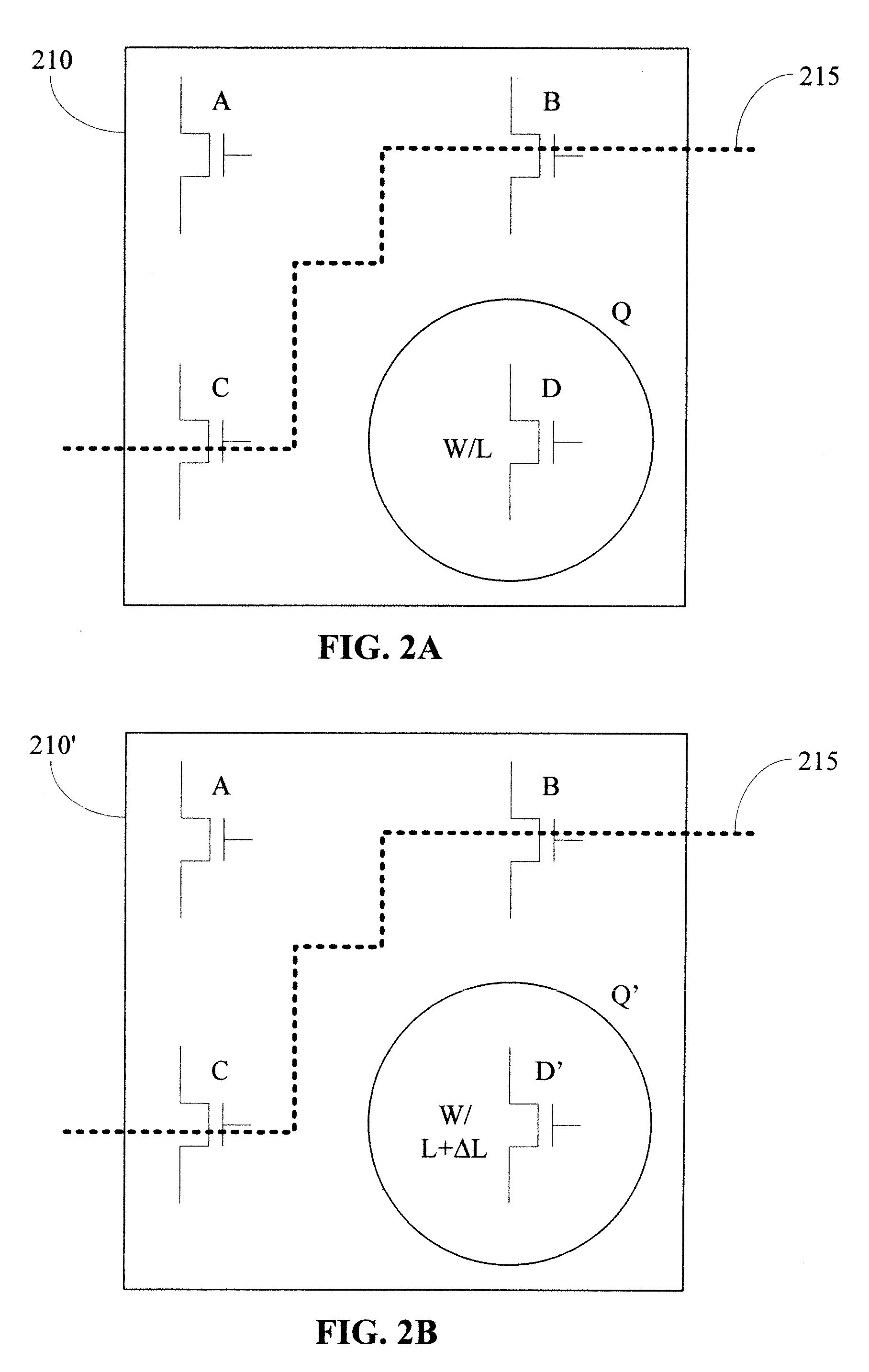 Standard cells having transistors annotated for gate-length biasing