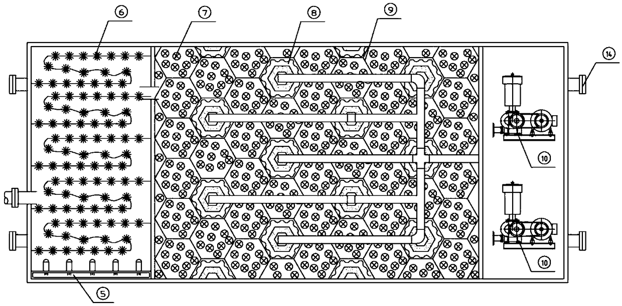 Zero-emission medical wastewater treatment equipment and method