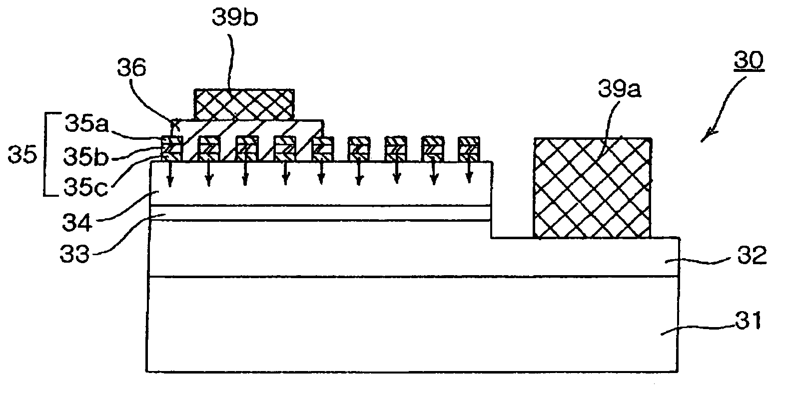 Flip chip nitride semiconductor light emitting diode