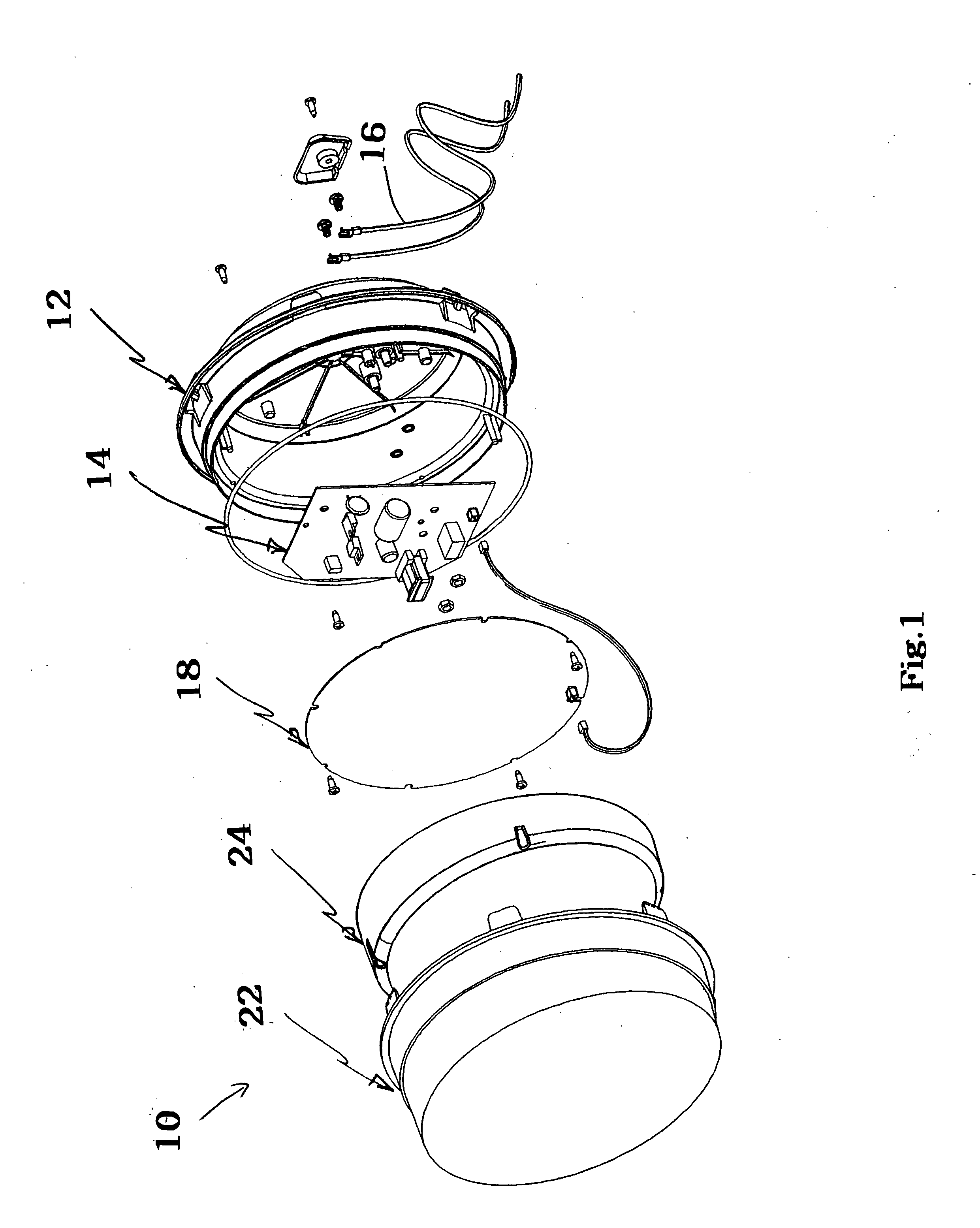 Power supply for LED signal