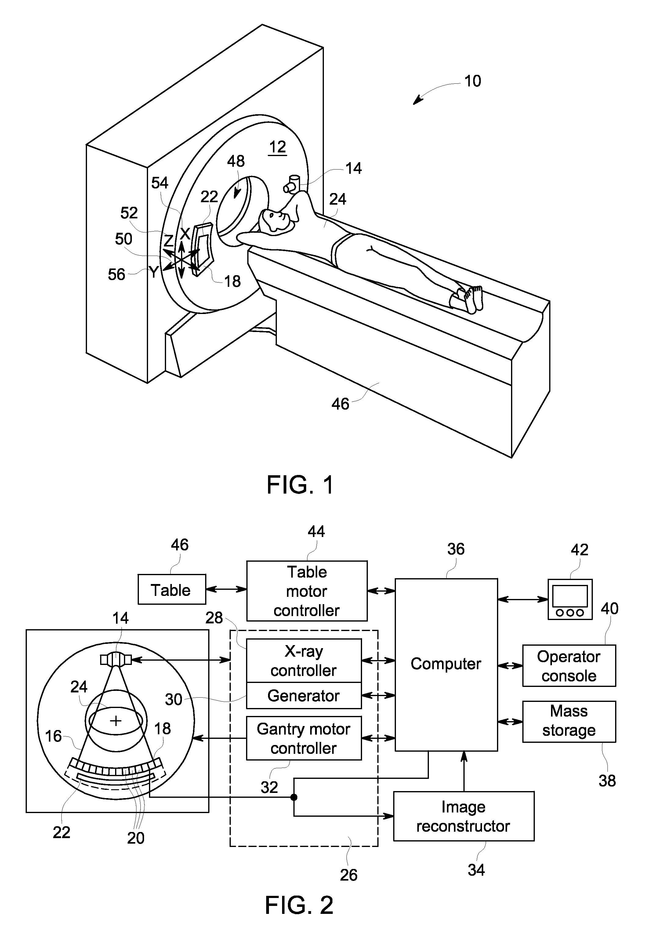 System and method of computed tomography signal restoration via noise reduction