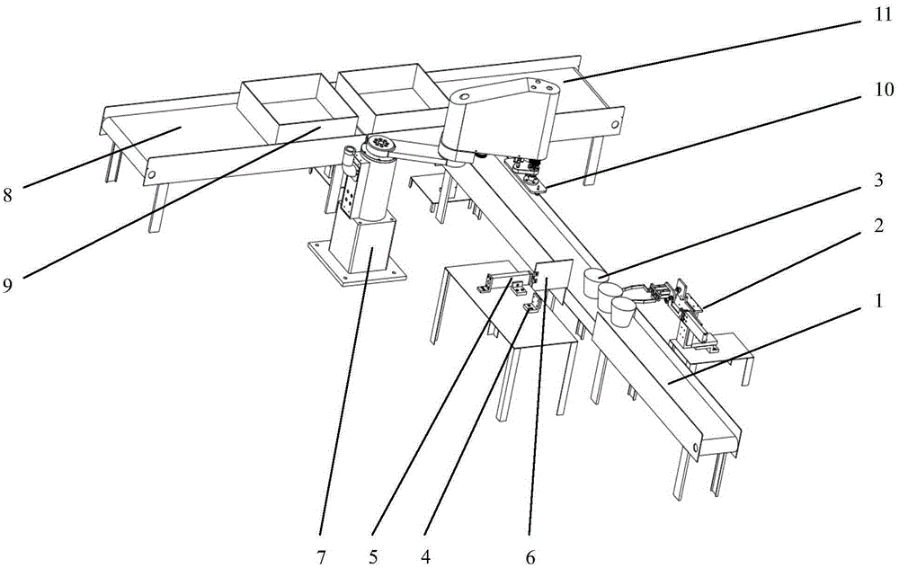 Pot noodle placing and encasing device