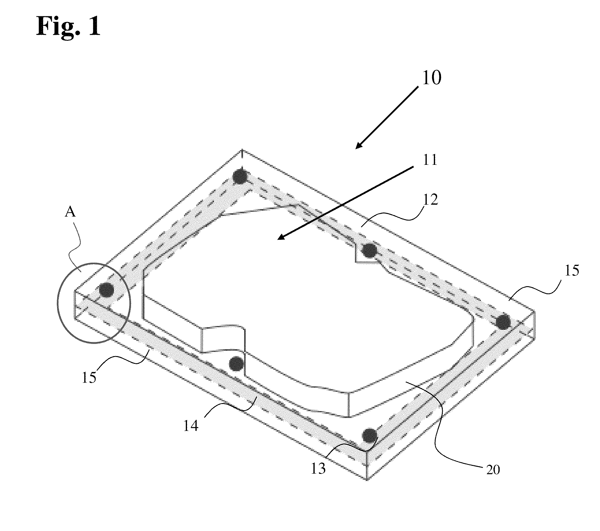 Low cost high performance injection molded hard drive top cover