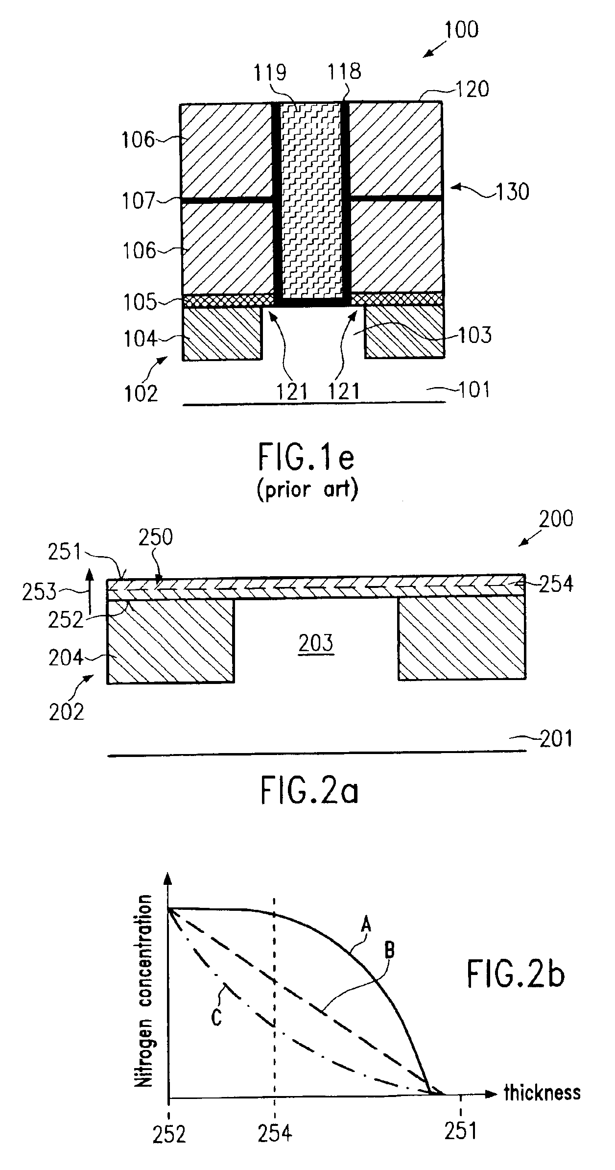 Barrier layer for a copper metallization layer including a low-k dielectric