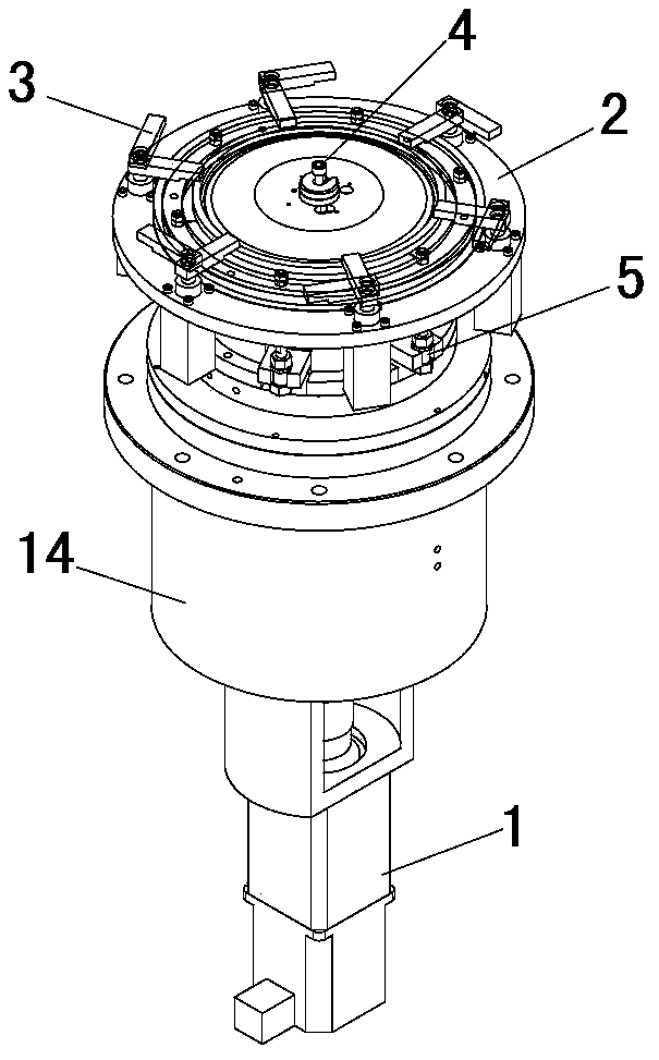 Laser welding fixture for gear