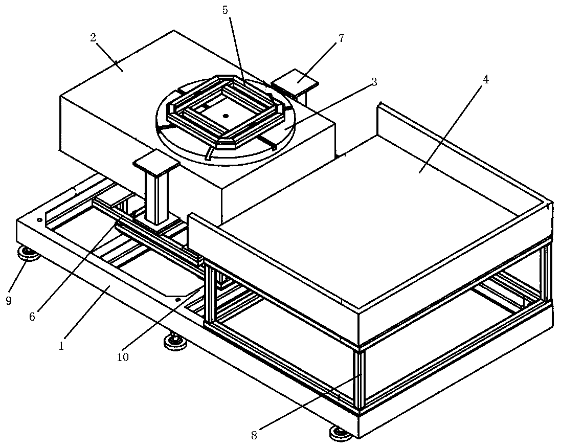 Laser quenching machine for gear