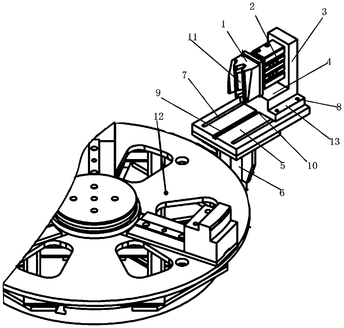 Laser quenching machine for gear