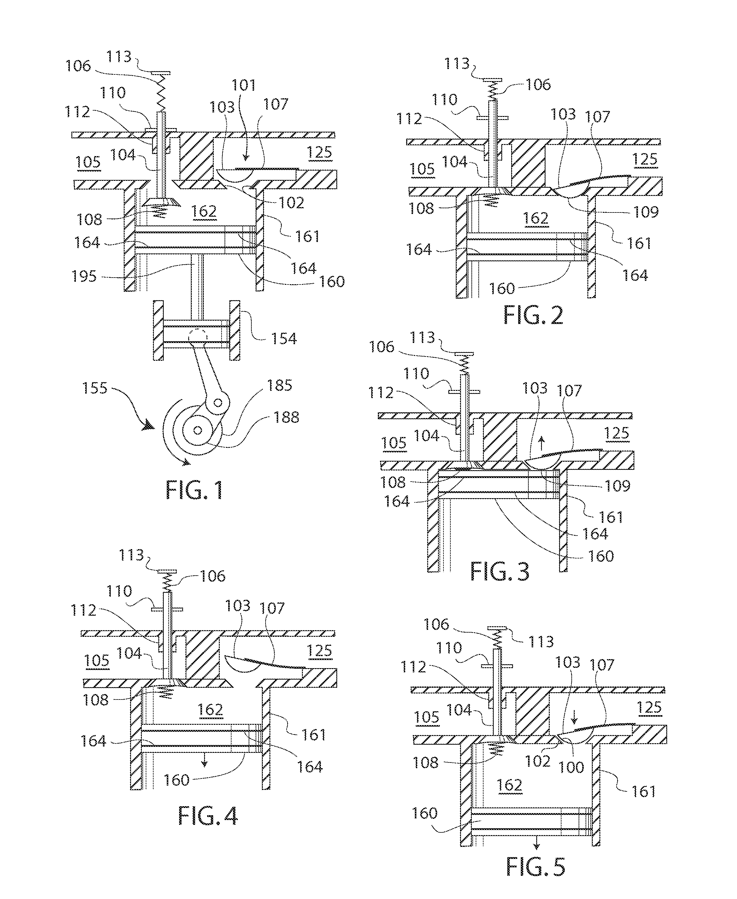 Harmonic uniflow engine