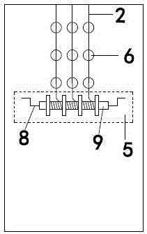 Speed-controllable hook type escape bag