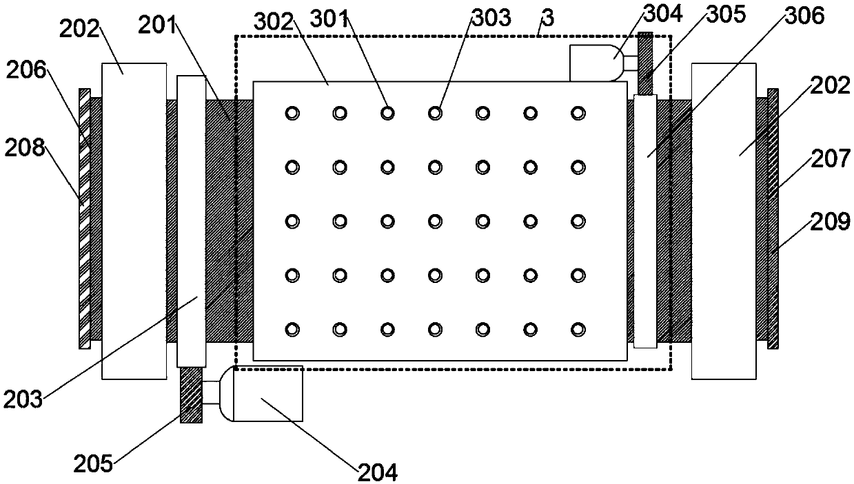 Tea frying device with screening function