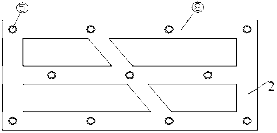 Construction method for side-slope platform pile-adding in-situ soil gravity-type retaining wall