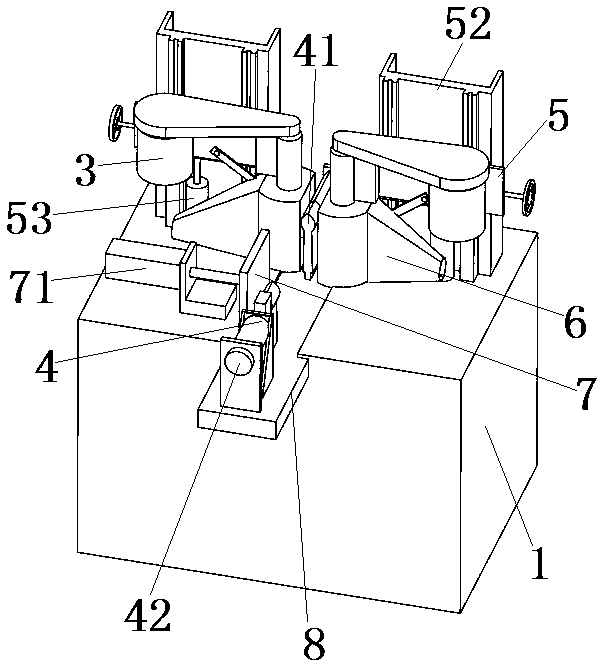 Bamboo tableware processing forming method and device