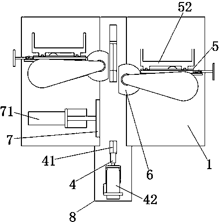 Bamboo tableware processing forming method and device