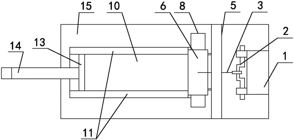 Sweet potato vine chopping and squeezing mixing mechanism with quick feeding assembly