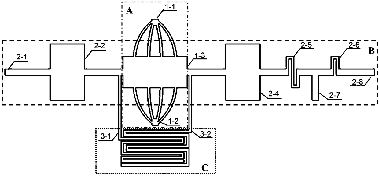 Micro-fluidic chip for cell culturing and simulating post-exercise pulse shearing force environment, and detection method