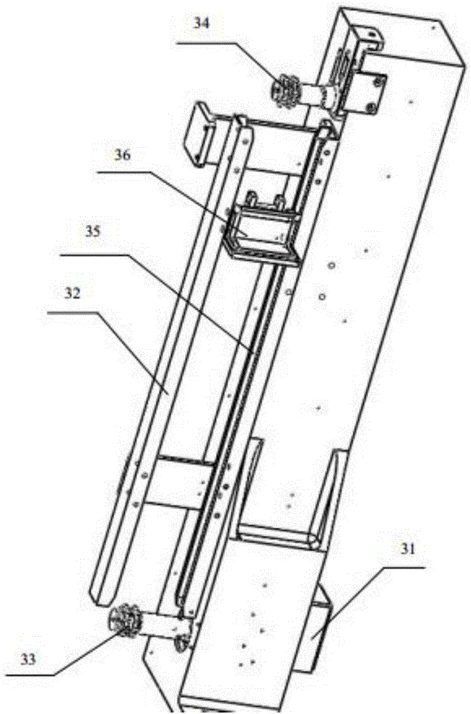 Automatic boxing machine of cigarette filter sticks