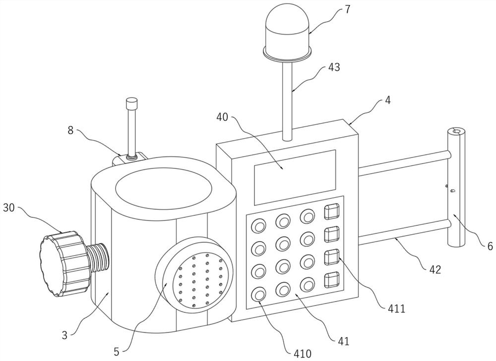 Timing reminding device for nursing infusion