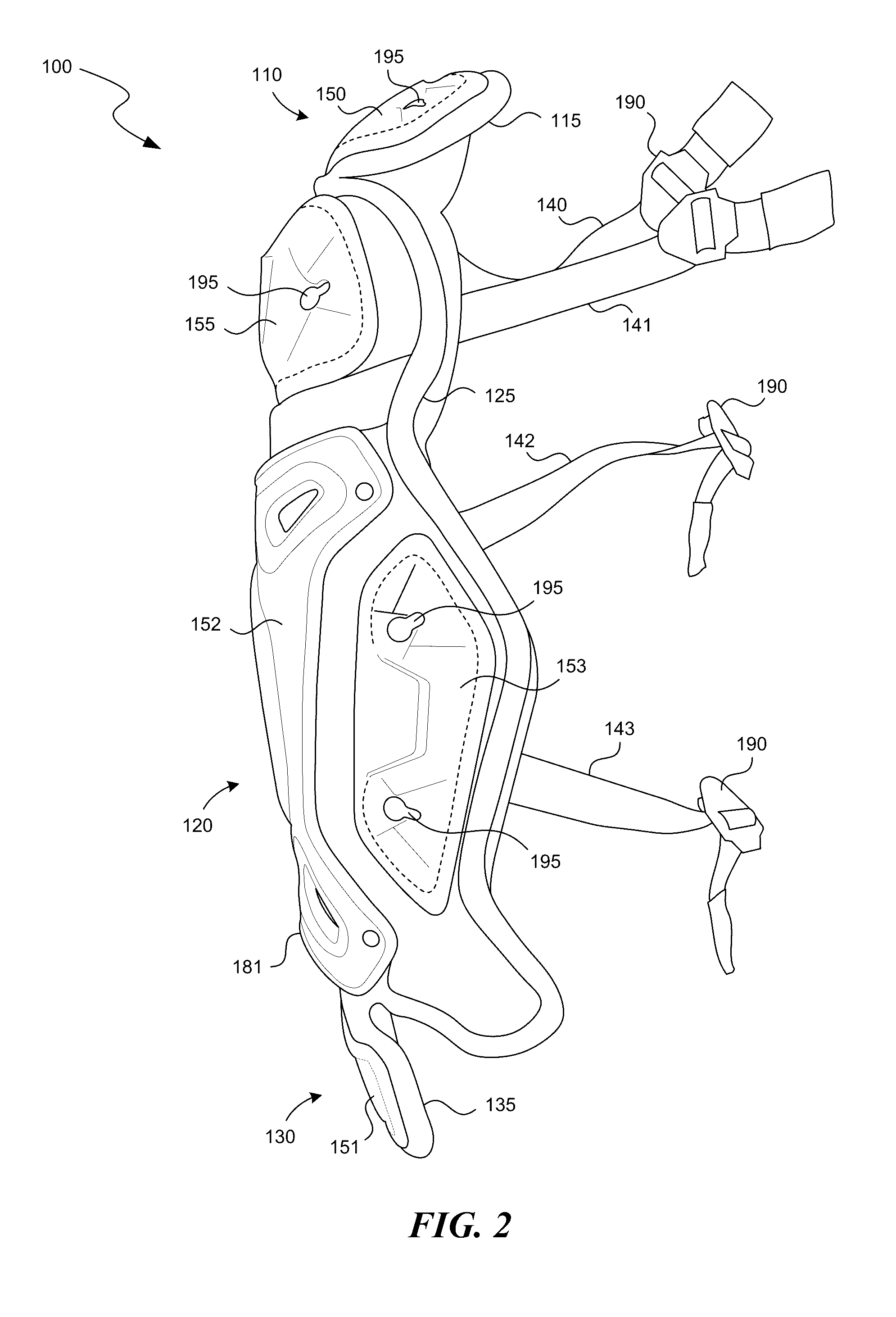 Anatomically dynamic and ergonomic leg guard