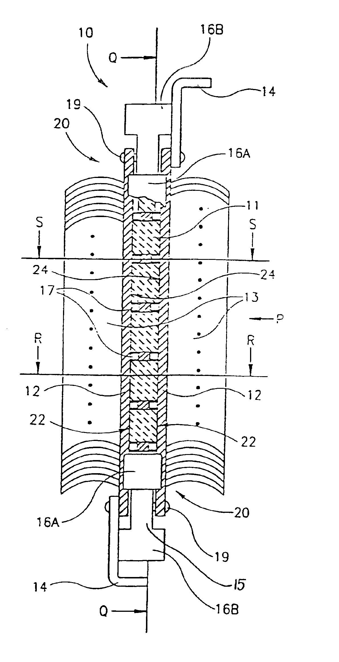 Adhesive composition for electrical PTC heating device