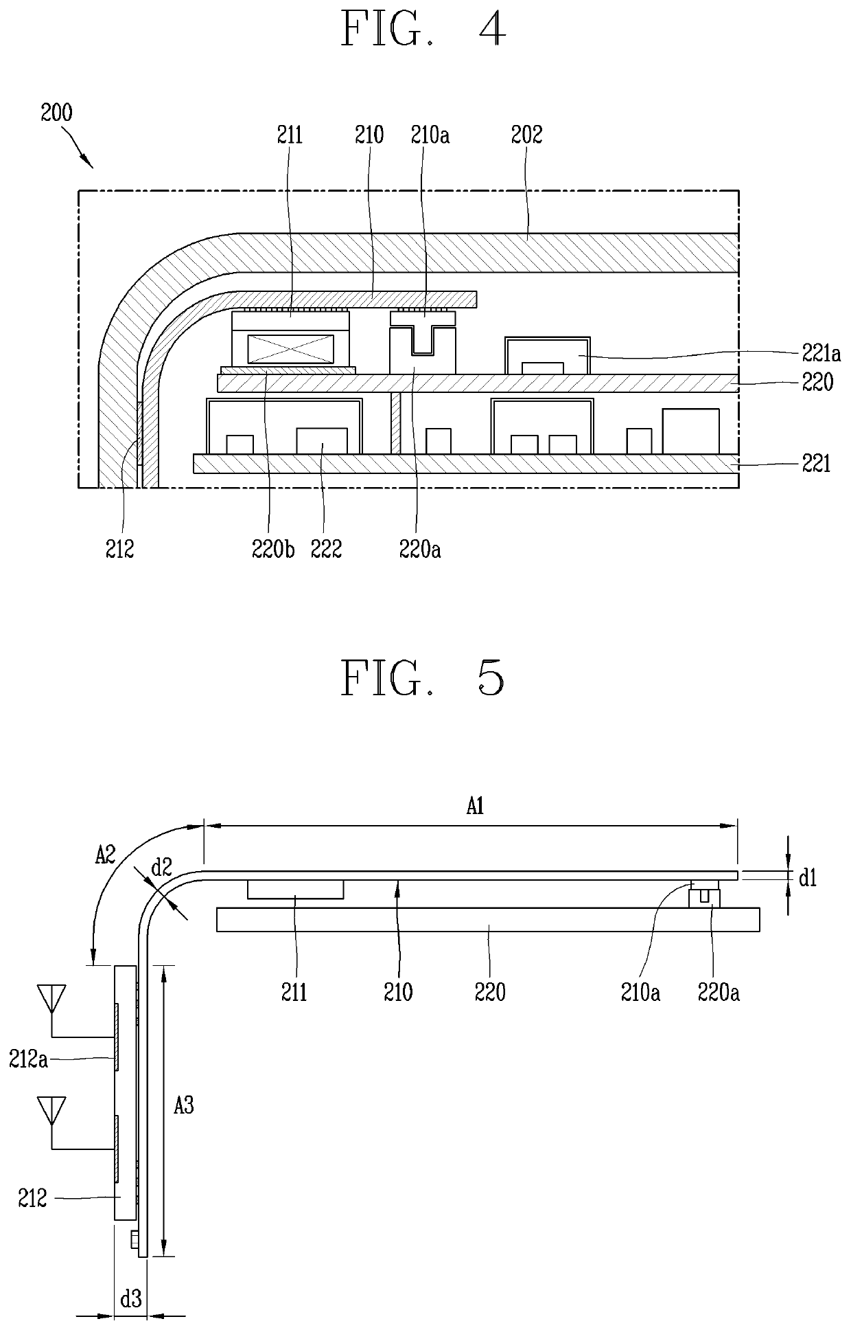 Flexible printed circuit board and mobile terminal comprising same