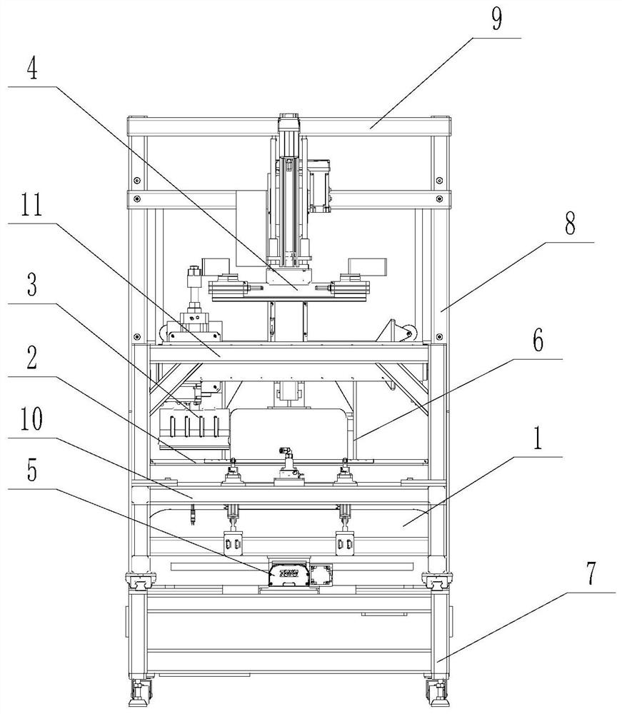 Packaging and shaping device for bagged FOSBs sealed by ultrasonic waves