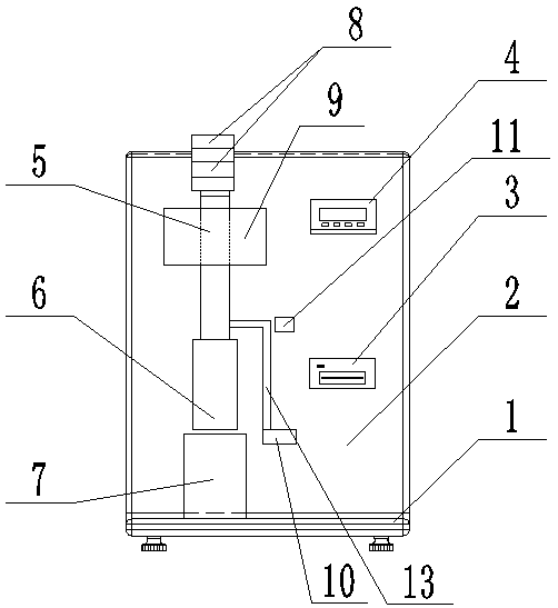 Method for detecting softness of cut tobacco and cut tobacco softness detector