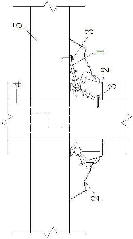 Querti device for deformation control and seismic energy dissipation of timber frame