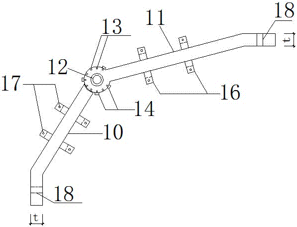 Querti device for deformation control and seismic energy dissipation of timber frame