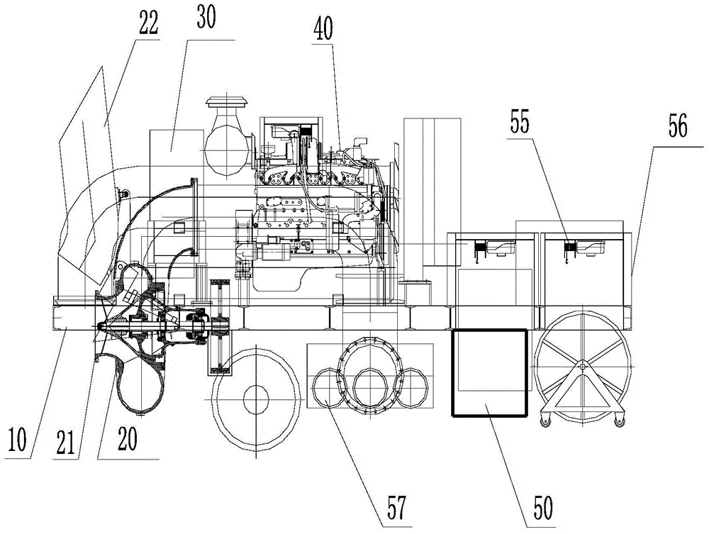 Mobile pumping station system