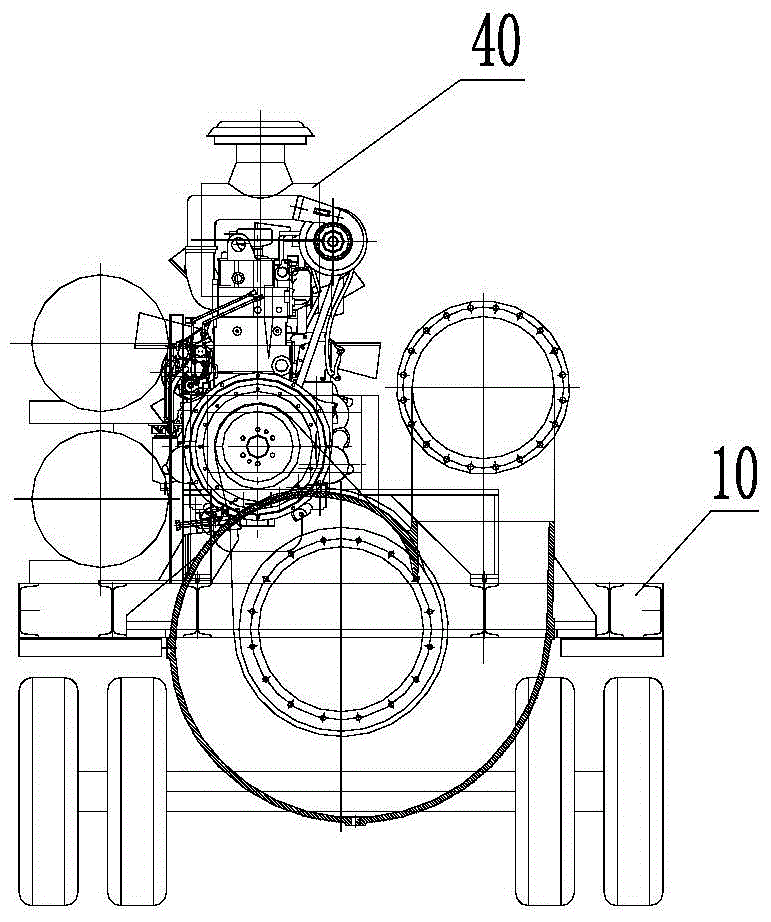 Mobile pumping station system