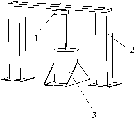 Dynamic absorber frequency testing method