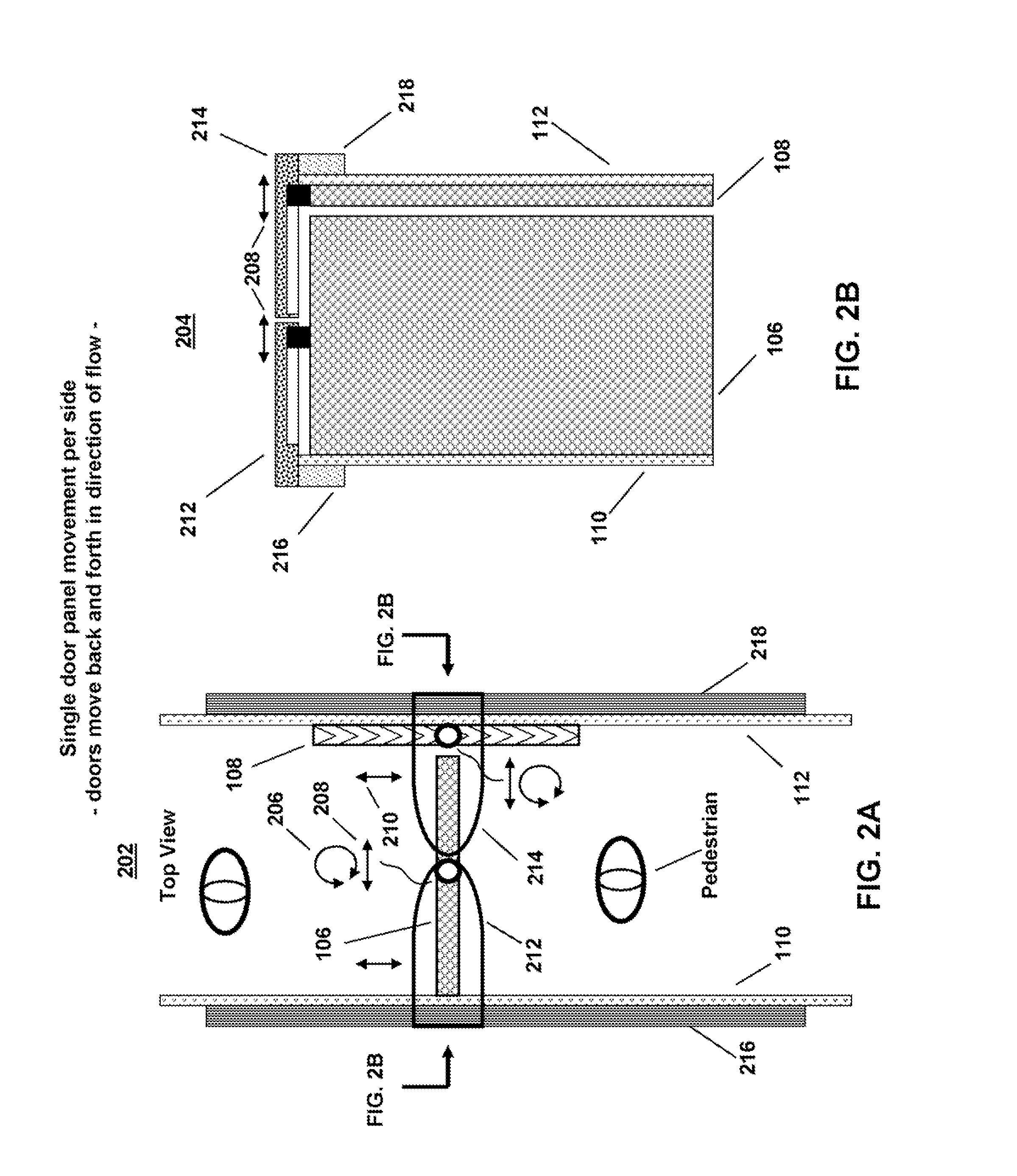 High traffic flow robotic entrance portal for secure access