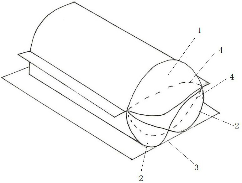 Supporting and shaping back cushion and production method thereof