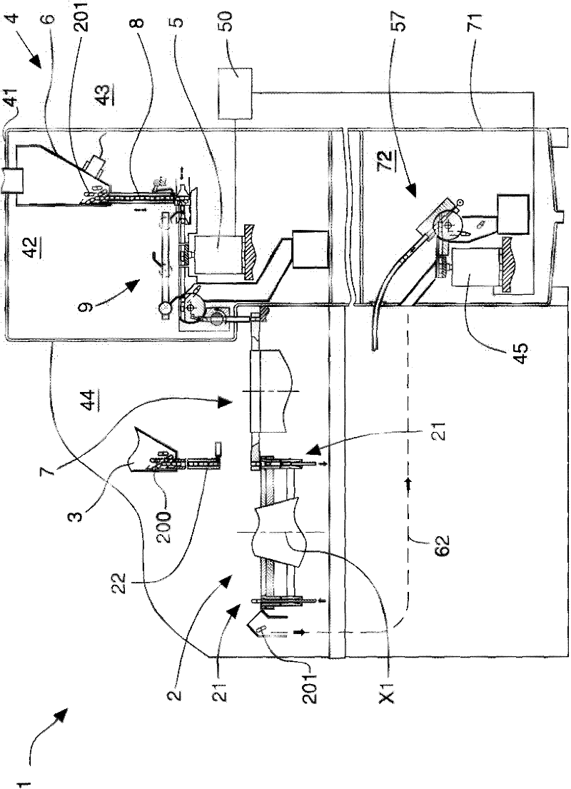 Machine and method for filling and weighing capsules