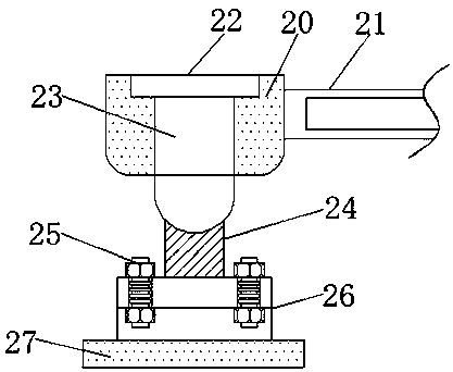 Feeding device for TTS NC front feeding swing-type plate shearing machine