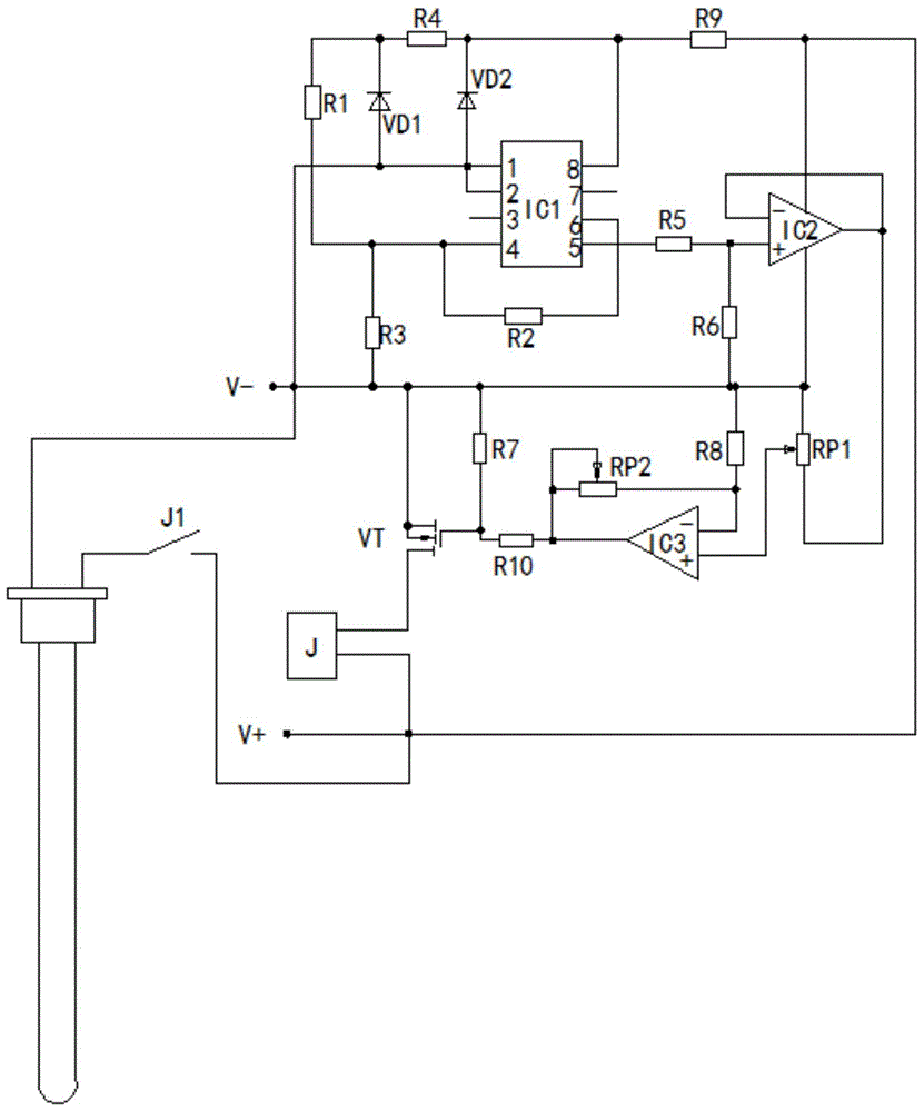 Automatic temperature controller for tropical fish culture pond in garden