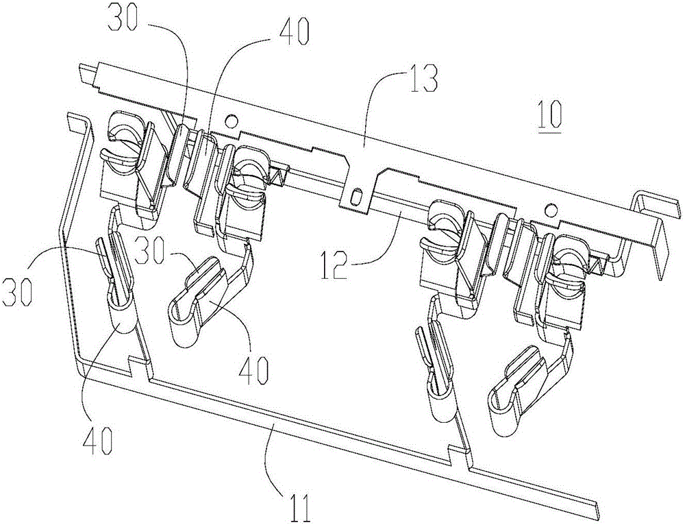 Elastic piece module based on high-current product and patch board