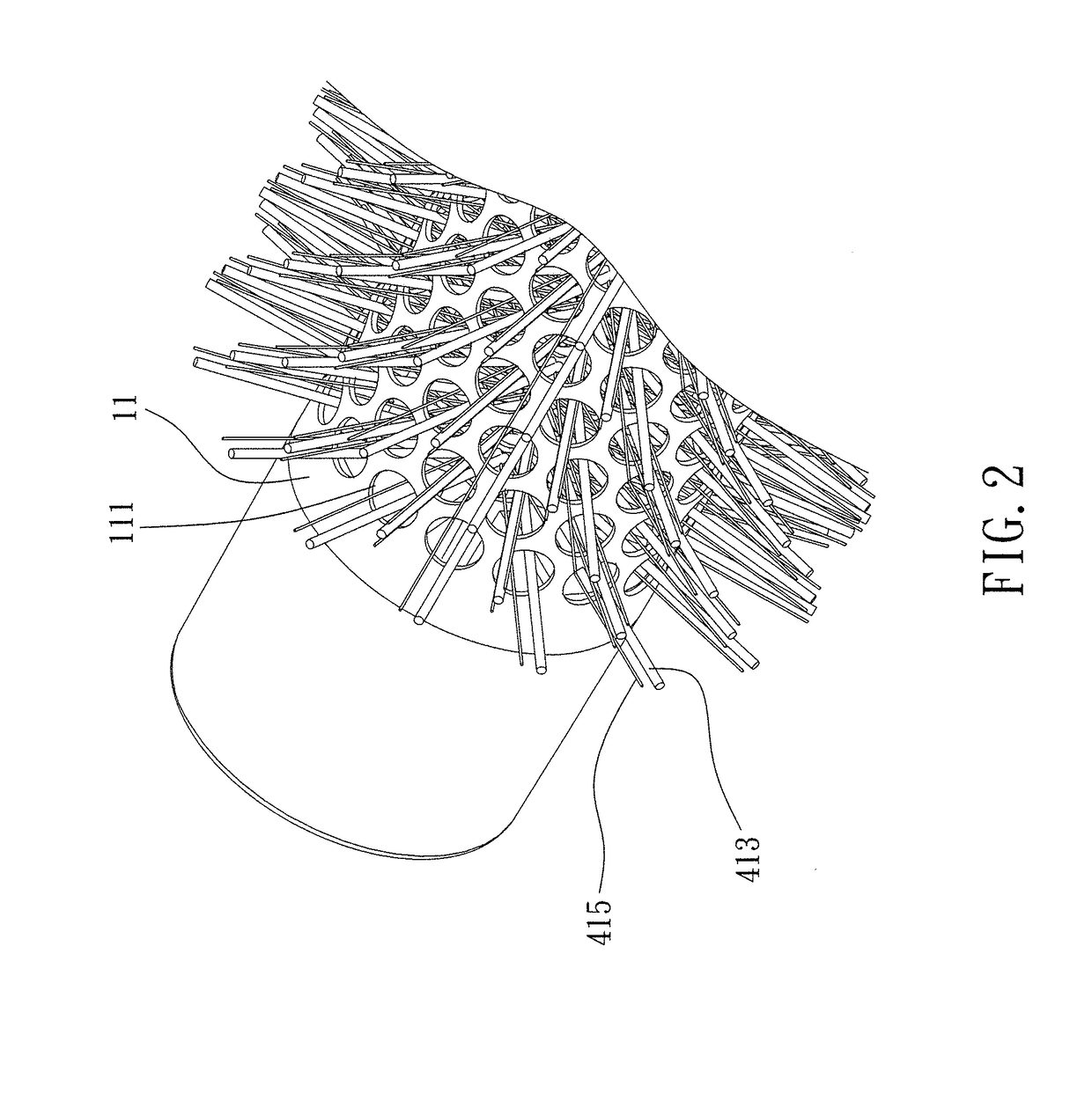 Hair dryer with a function of hair grooming