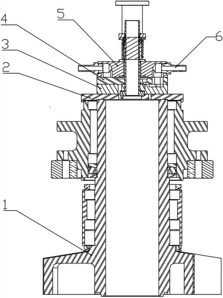 Food packaging machine vacuum chamber installing component air distribution plate structure