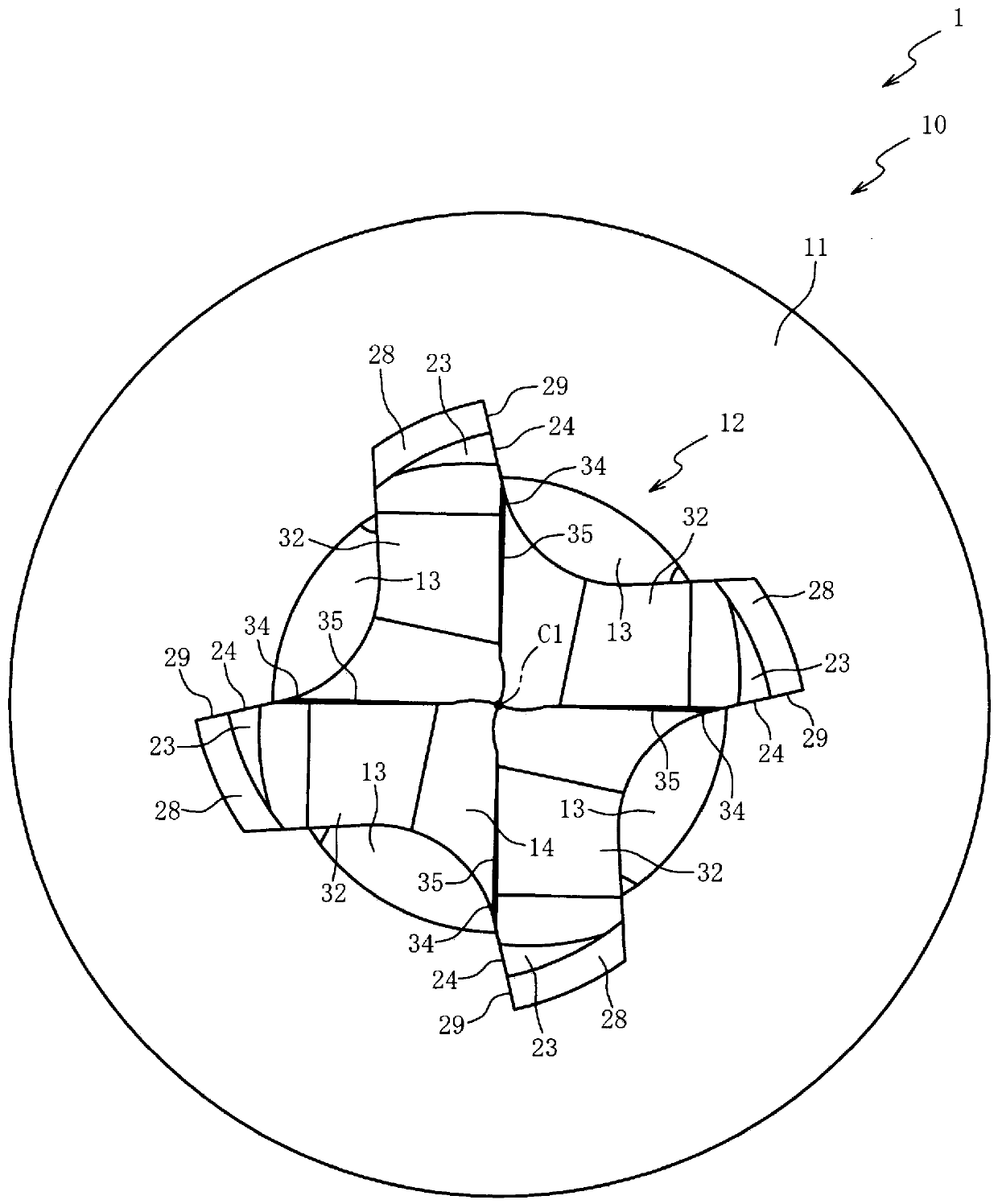 Thread milling cutter