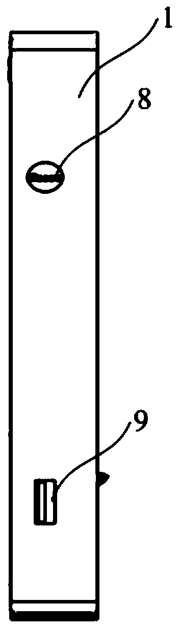 Sewing parameter setting device, sewing machine and sewing parameter quick setting method