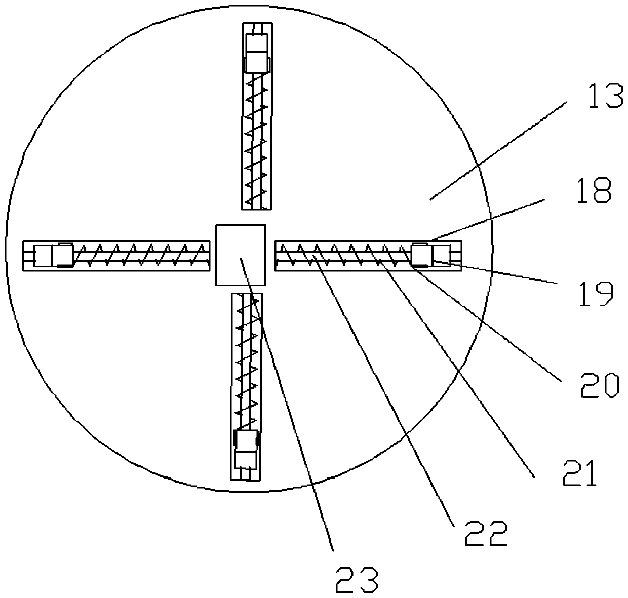 Screen-free printing plate of battery piece